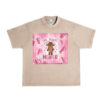 French Oak one boujee heifer Urban Heavy Tee - MaliasSmallBusiness