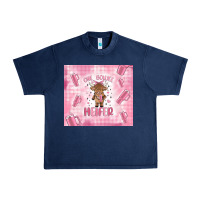 Navy one boujee heifer Urban Heavy Tee - MaliasSmallBusiness
