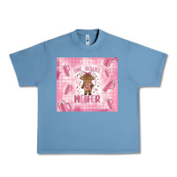 Pebble Blue one boujee heifer Urban Heavy Tee - MaliasSmallBusiness