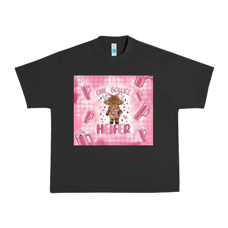 One Boujee Heifer Urban Heavy Tee by MaliasSmallBusiness | Teevron