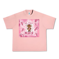 Salmon one boujee heifer Urban Heavy Tee - MaliasSmallBusiness