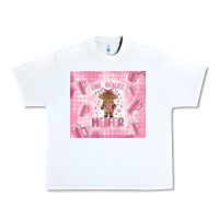 White one boujee heifer Urban Heavy Tee - MaliasSmallBusiness