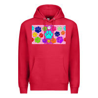 Cardinal paw print Premium Hoodie - TumblerDesignByShophia