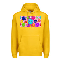 Lemon paw print Premium Hoodie - TumblerDesignByShophia
