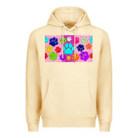 Pina Colada paw print Premium Hoodie - TumblerDesignByShophia