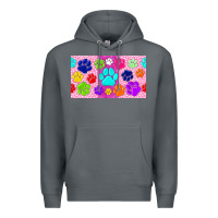 Rock paw print Premium Hoodie - TumblerDesignByShophia