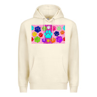 Sandshell paw print Premium Hoodie - TumblerDesignByShophia