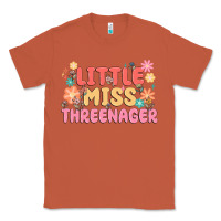 Copper little miss threenager Classic Tee - MaliasSmallBusiness