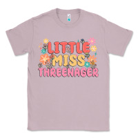 Lilac little miss threenager Classic Tee - MaliasSmallBusiness