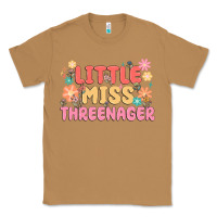Toasted Coconut little miss threenager Classic Tee - MaliasSmallBusiness