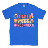 True Royal little miss threenager Classic Tee - MaliasSmallBusiness
