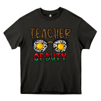 Asphalt teacher of duty Heavy Core Tee - CowhideDigitalArt
