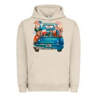 Pigment French Oak Customize USA truck Urban Hoodie - FaDigitalArtStudio