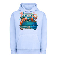 Pigment Grape Ice Customize USA truck Urban Hoodie - FaDigitalArtStudio
