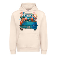 Sandshell Customize USA truck Urban Hoodie - FaDigitalArtStudio