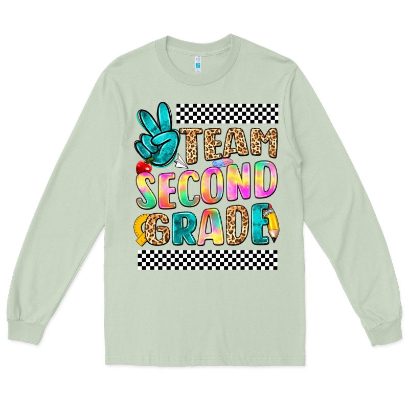 Team Second Grade Long Sleeve Tee by NancyCooperArtShop | Teevron