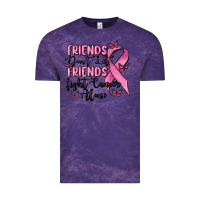 Cloud Purple friends dont let friends fight cancer alone Vintage Tee - MaliasSmallBusiness