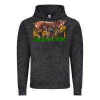 Vintage Black Western Mom With Duroc Pig And Baby Pig Vintage Hoodie - LillyAllenDesigns