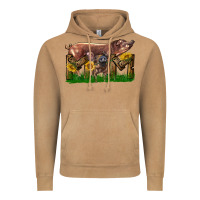 Vintage Camel Western Mom With Duroc Pig And Baby Pig Vintage Hoodie - LillyAllenDesigns