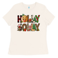 Bone holly jolly Ladies Tee - FaDigitalArtStudio