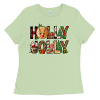 Matcha holly jolly Ladies Tee - FaDigitalArtStudio