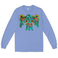 Colony Blue thunderbird Long Sleeve Tee - JahusDesignShop