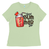 Matcha summer Ladies Tee - CowhideDigitalArt