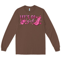 Chestnut lets go girls Long Sleeve Tee - NancyCooperArtShop