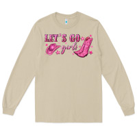 Mushroom lets go girls Long Sleeve Tee - NancyCooperArtShop