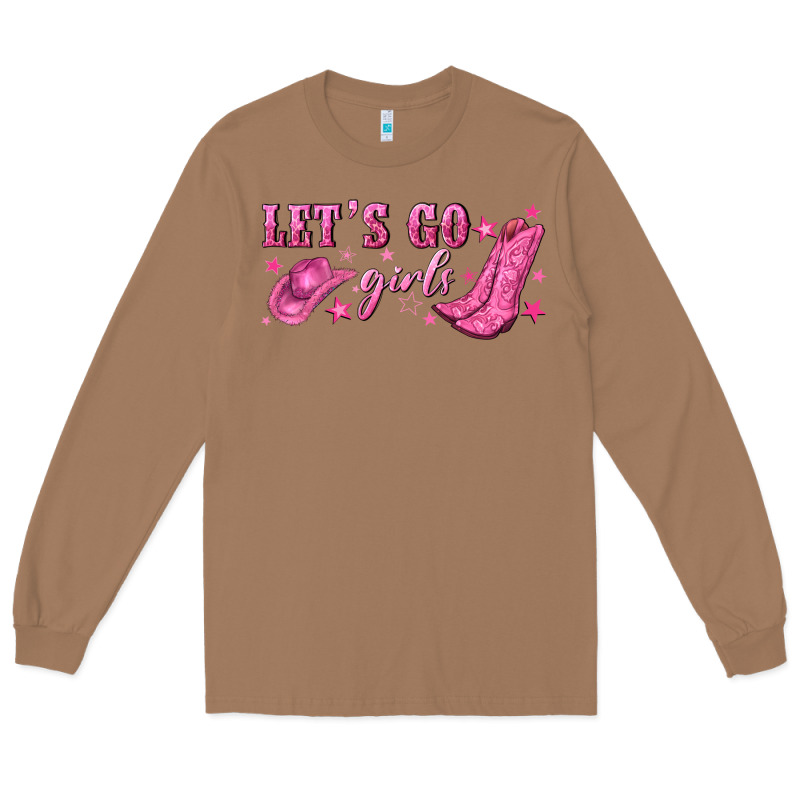 Lets Go Girls Long Sleeve Tee by NancyCooperArtShop | Teevron