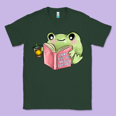 Dont Bug Me Or ı Will Eat You Classic Tee Designed By Maliassmallbusiness