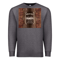 Charcoal Heather world's best grandpa Premium Sweatshirt - TumblerDesignByShophia