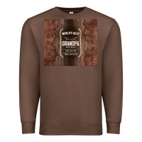Chestnut world's best grandpa Premium Sweatshirt - TumblerDesignByShophia