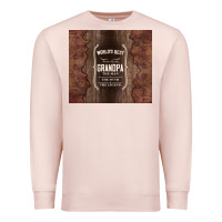 Pale Pink world's best grandpa Premium Sweatshirt - TumblerDesignByShophia