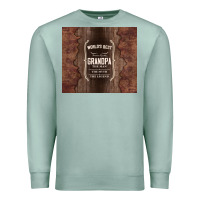 Seafoam world's best grandpa Premium Sweatshirt - TumblerDesignByShophia