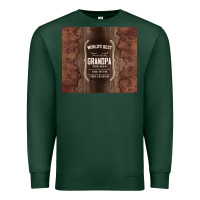 Sports Green world's best grandpa Premium Sweatshirt - TumblerDesignByShophia