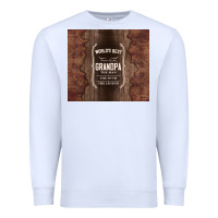 White world's best grandpa Premium Sweatshirt - TumblerDesignByShophia