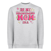 Heather Grey in my wrestling mom era Heavyweight Sweatshirt - MaliasSmallBusiness