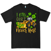 Black a little dirt never hurt st patricks bulldozer Premium Tee - JahusDesignShop