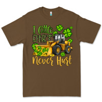 Cacao a little dirt never hurt st patricks bulldozer Premium Tee - JahusDesignShop