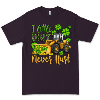 Plum a little dirt never hurt st patricks bulldozer Premium Tee - JahusDesignShop