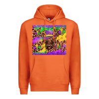 Carrot highland cow mardi gras tumbler Premium Hoodie - JahusDesignShop