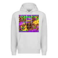 Dove Grey highland cow mardi gras tumbler Premium Hoodie - JahusDesignShop