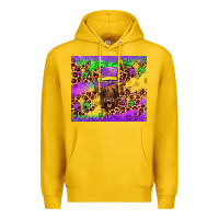 Lemon highland cow mardi gras tumbler Premium Hoodie - JahusDesignShop