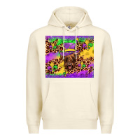 Sandshell highland cow mardi gras tumbler Premium Hoodie - JahusDesignShop