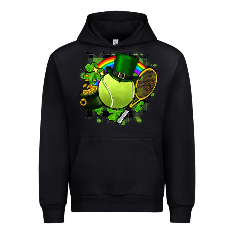 St. Patrick's Day Tennis Urban Hoodie by FaDigitalArtStudio | Teevron