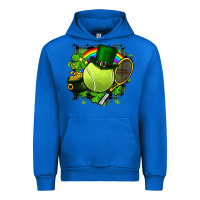 Cobalt St. Patrick's Day Tennis Urban Hoodie - FaDigitalArtStudio