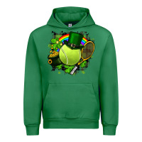 Emerald St. Patrick's Day Tennis Urban Hoodie - FaDigitalArtStudio