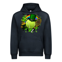 Navy St. Patrick's Day Tennis Urban Hoodie - FaDigitalArtStudio