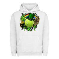 Pigment Lunar Rock St. Patrick's Day Tennis Urban Hoodie - FaDigitalArtStudio